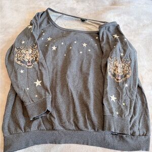 Torrid Gray Knit Fabric